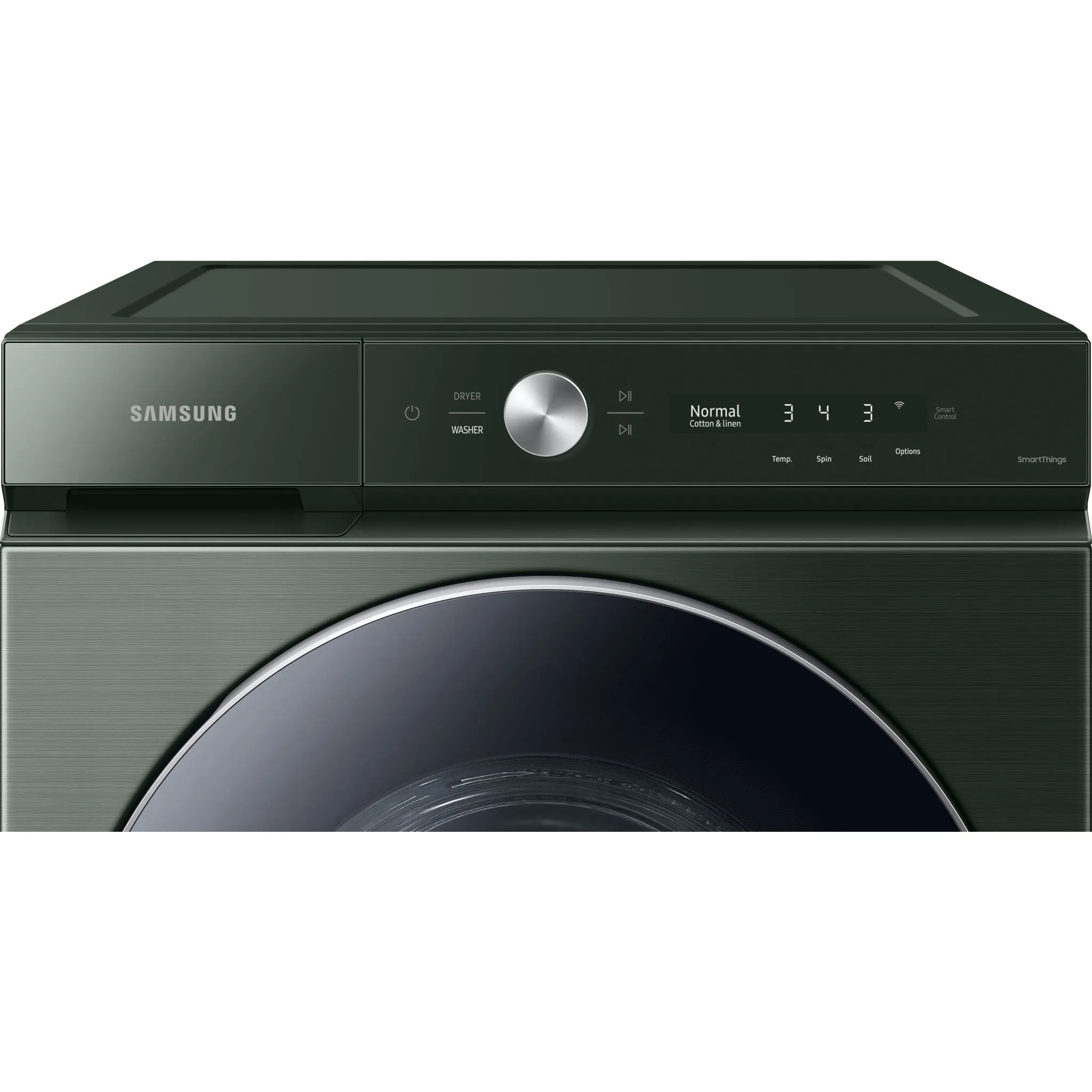 Samsung Front Load Washer (WF53BB8900AGUS) - Green