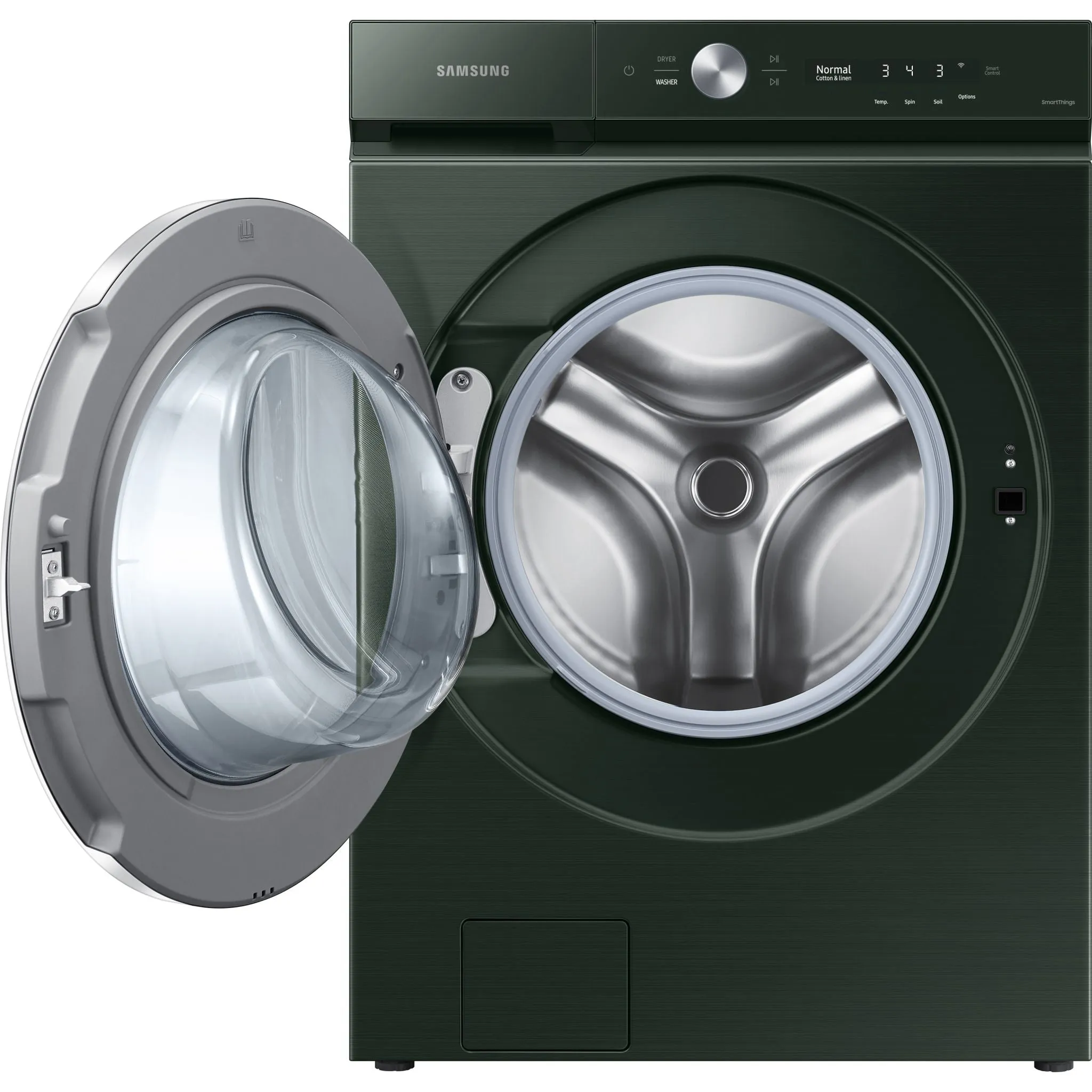 Samsung Front Load Washer (WF53BB8900AGUS) - Green