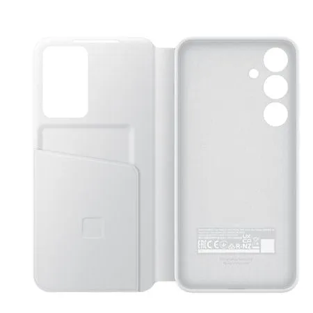 Samsung Galaxy S24 Smart View Wallet Case White - EF-ZS921CWEGWW