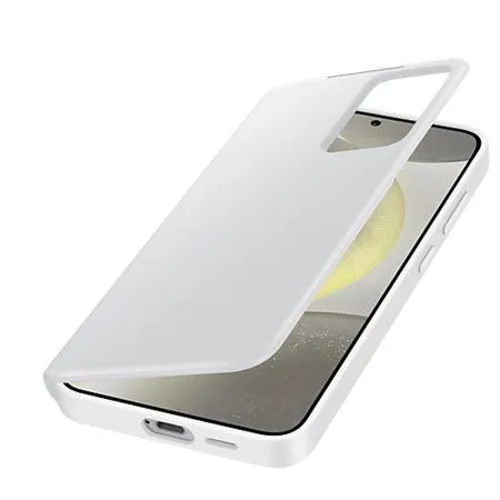 Samsung Galaxy S24 Smart View Wallet Case White - EF-ZS921CWEGWW