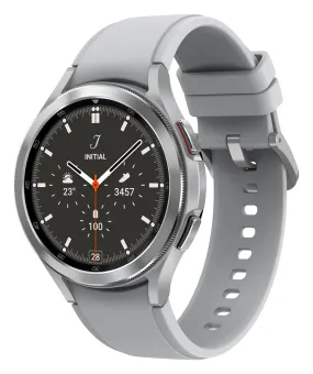 Samsung Galaxy Watch4 Classic 3.56 Cm (1.4") Oled 46 Mm Digital 450 X 450 Pixels Touchscreen 4G Silver Wi-Fi Gps (Satell