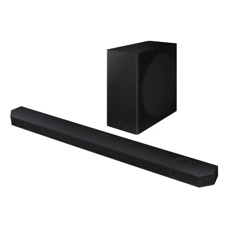 Samsung HW-Q800C | Barre de son - 5.1.2 canaux - Dolby ATMOS sans fil - Avec caisson de graves sans fil - Série Q - 360 W - Q-Symphony - Noir