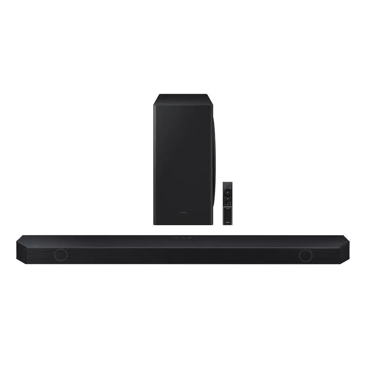 Samsung HW-Q800D | Barre de son - 5.1.2 canaux - Dolby ATMOS - Caisson de graves sans fil - 360 W - Q-Symphony - Noir