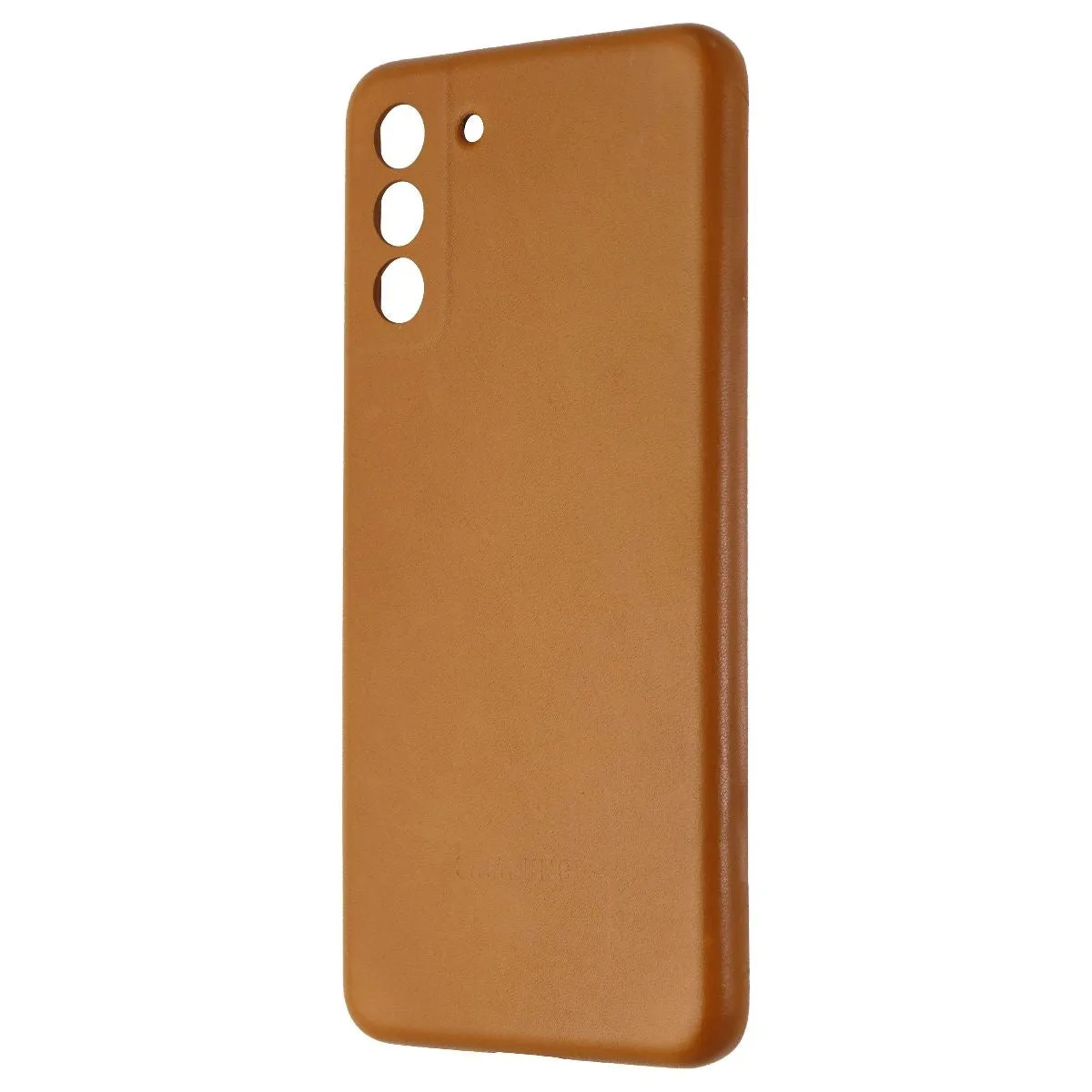 Samsung Leather Back Cover for Galaxy (S21 ) & (S21 ) 5G - Brown