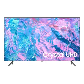 Samsung Led Tv 65 Smart Crystal 4K 3 HDMI 1 Usb Satellite Built-In Wi-Fi