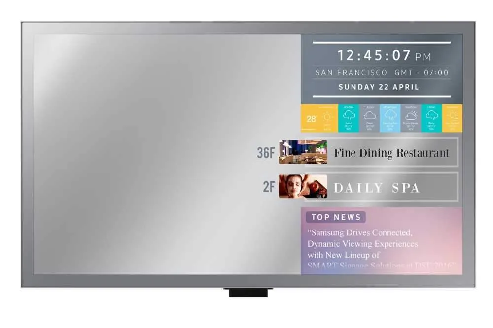 Samsung LH55MLEPLSC/XS  Mirror Display Smart signage