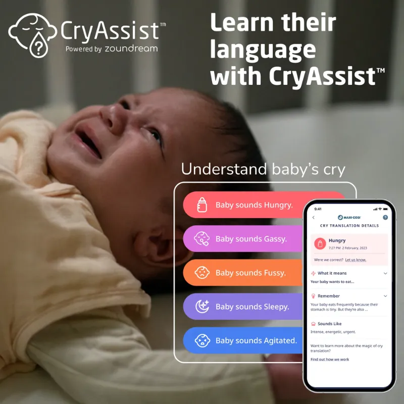 See Pro 360 Baby Monitor with Cry Assist