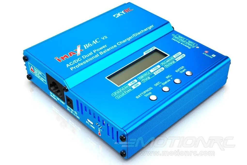 SkyRC B6AC V2 50W 6 Cell (6S) AC/DC LiPo Battery Charger