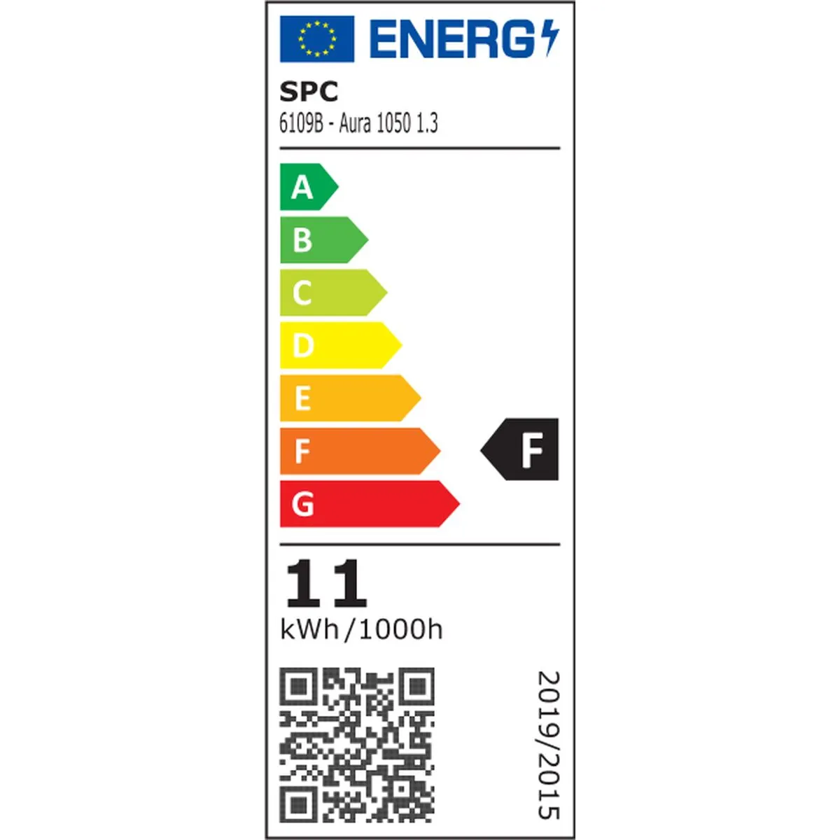 Smart Light bulb SPC Aura 1050 Wifi LED 10 W 75 W 1050 Lm