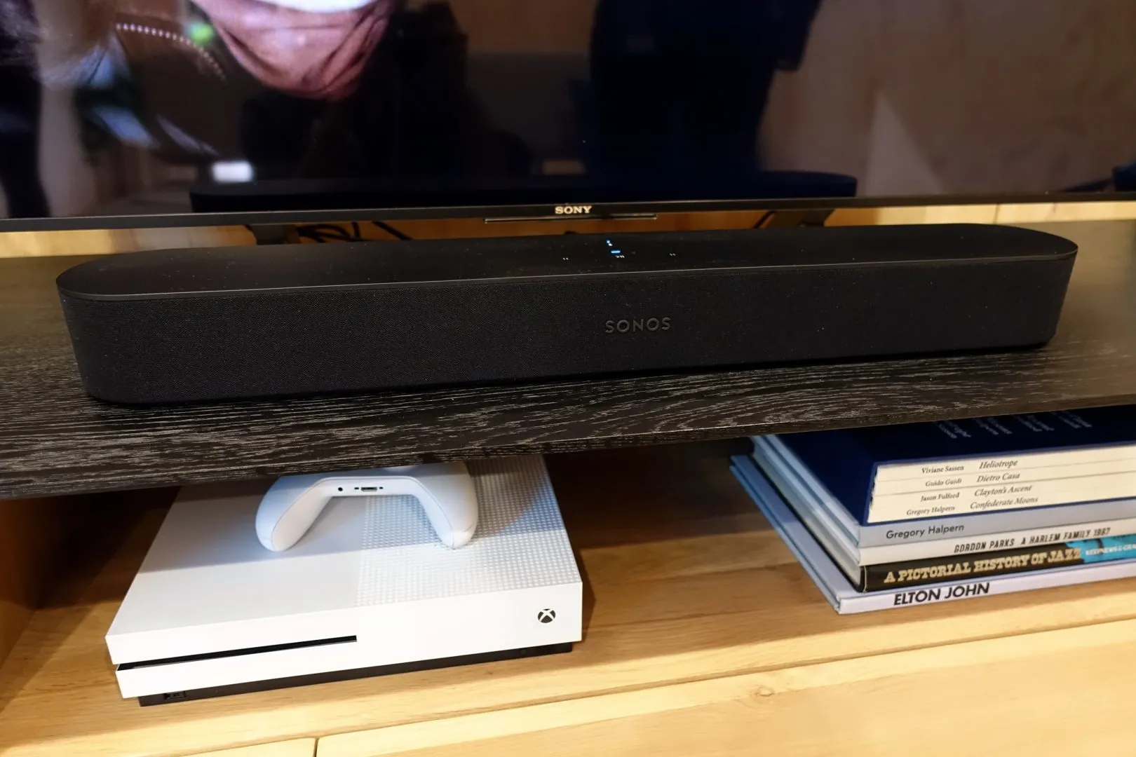 SoundBaras Sonos Beam, D klasės skaitmeninis stiprintuvas 10/100 Mbps, Wi-Fi ir AirPlay