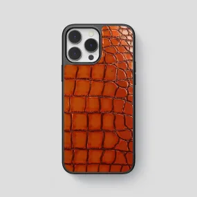 Sport Case For iPhone 15 Pro Max In Patina Alligator