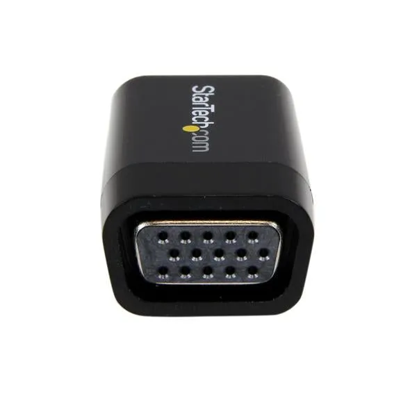 Startech.Com Compact Hdmi To Vga Adapter Converter - Ideal For Chromebooks Ultrabooks & Laptops - 1920X1200/1080P - Vide