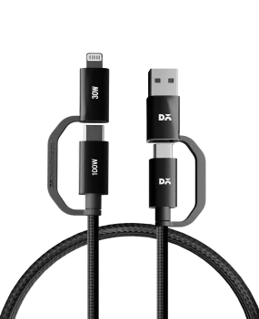 SURGE™ Kevlar Core 4-in-1 100W Charging Cable