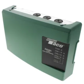 Taco ZVC406-4 6 Zone Valve Control Module with Priority