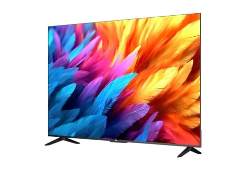 TCL 164 cm (65 inches) Metallic Bezel-Less Series 4K Ultra HD Smart LED Google TV 65V6B (Black)