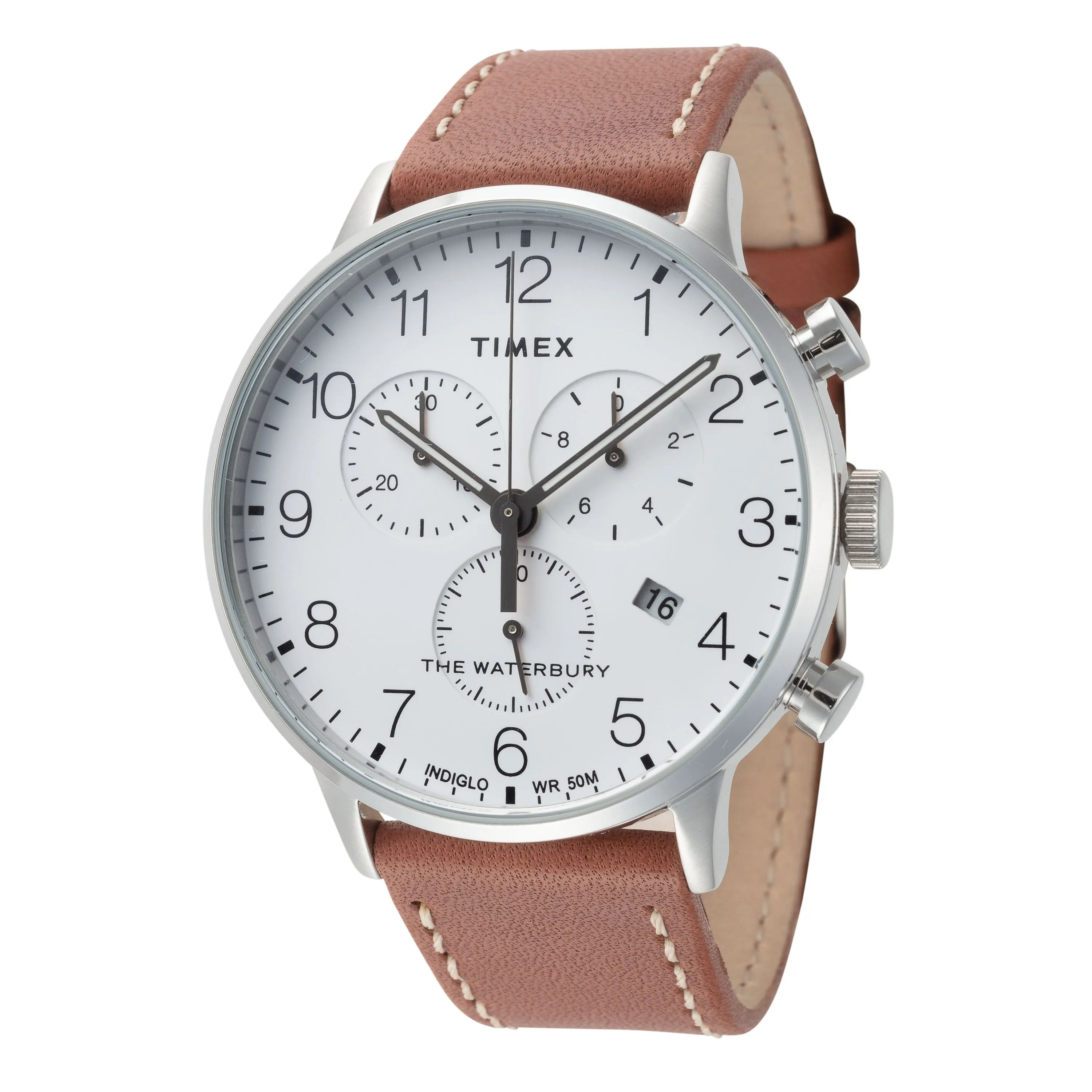 Timex Men's Waterbury 40mm Quartz Chronograph Watch TW2T28000VQ