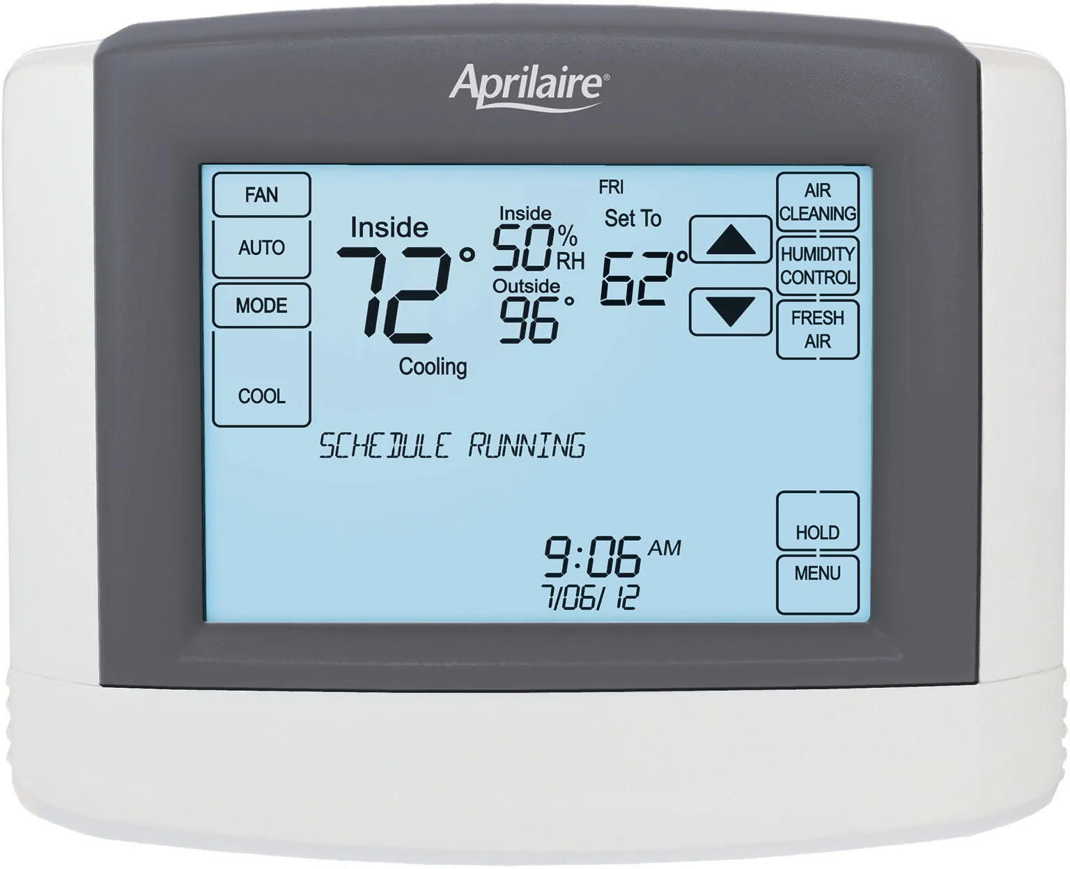 Touchscreen Wi-Fi Automation Thermostat IAQ Solution