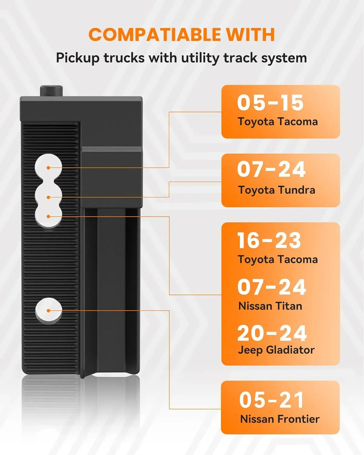 Truck Bed Rack for Truck w/Inner Rail System