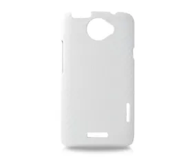 Twill Series HTC One X Leather Case - White