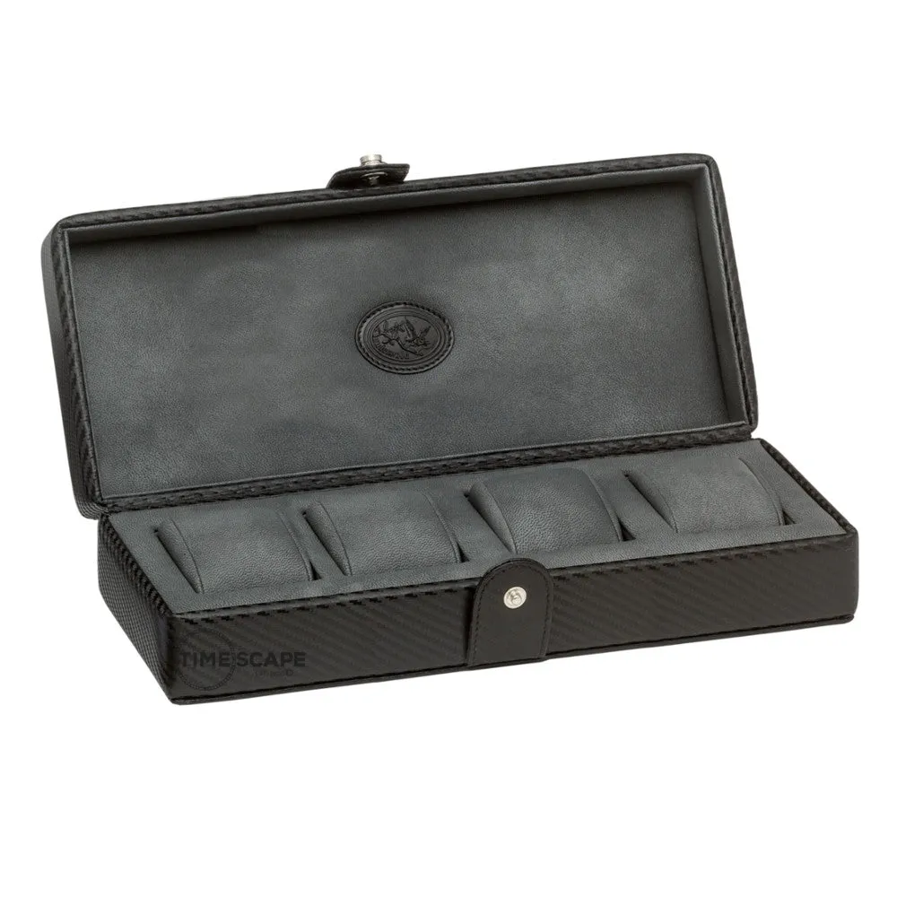 UNDERWOOD (LONDON) - 4-Unit Carbon Watch Box | UN234/CF