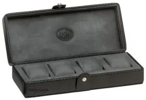 UNDERWOOD (LONDON) - 4-Unit Carbon Watch Box | UN234/CF