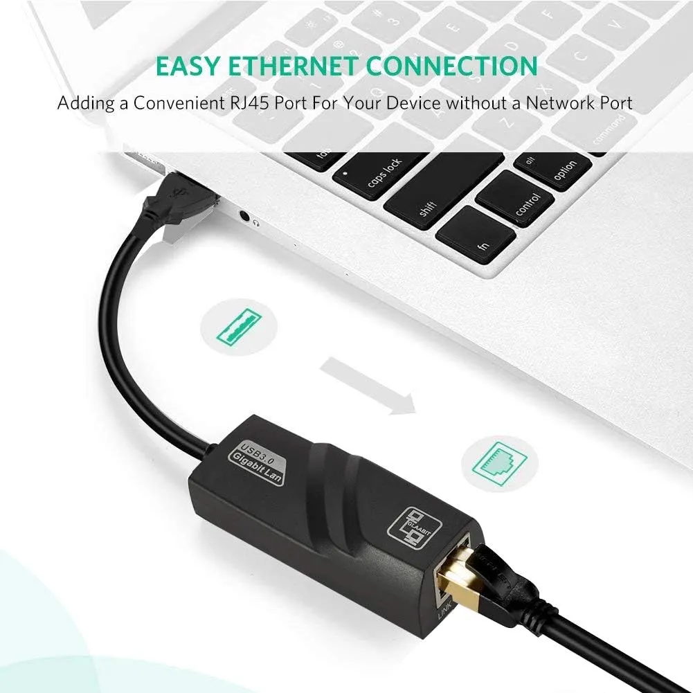 Usb 3.0-To-J45 Ethernet Ethernet Lan Network Adapter Se-L76