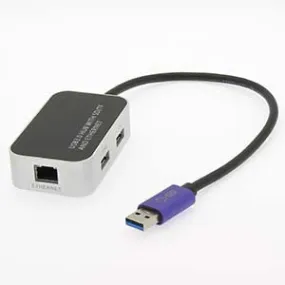 USB3.0 Gigabit Ethernet with 3Port Hub SD/TF (Micro SD) Card Reader