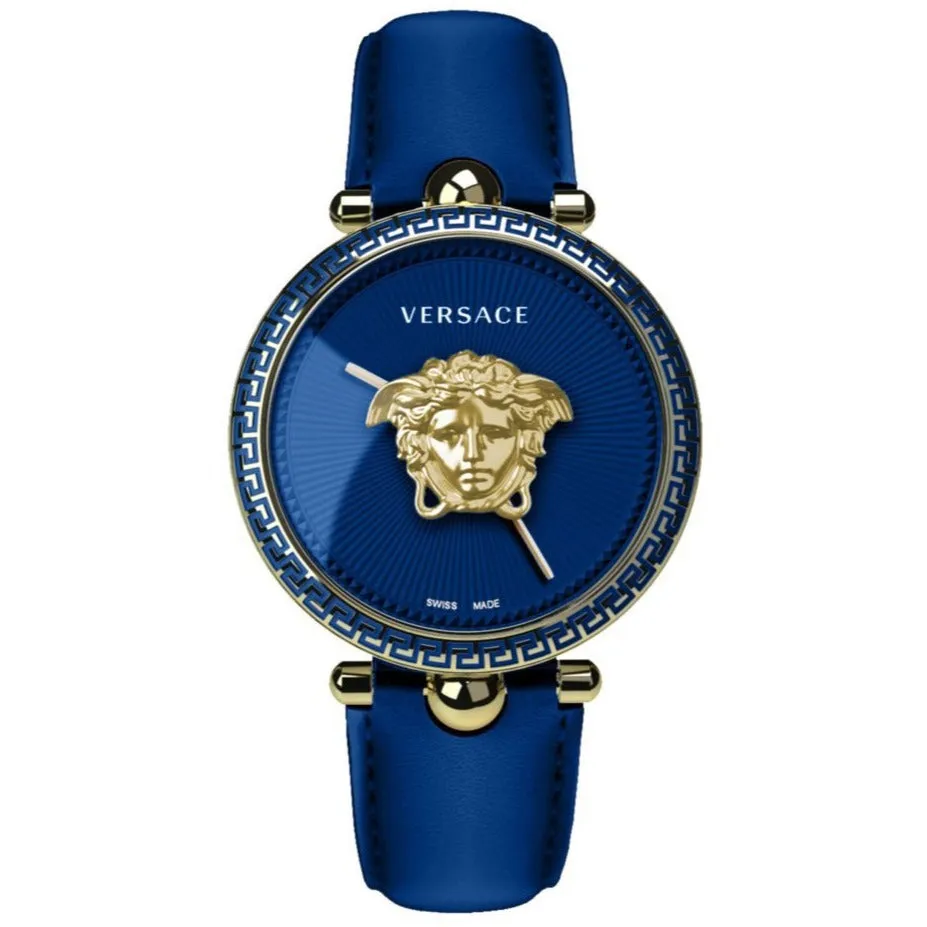 Versace Ladies Watch Palazzo Empire 39mm Blue VECO02122