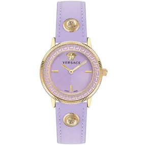 Versace Ladies Watch V-Tribute Lilac Gold VE2P00322