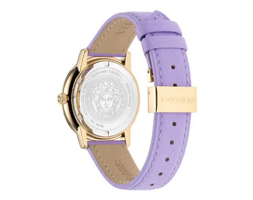 Versace Ladies Watch V-Tribute Lilac Gold VE2P00322