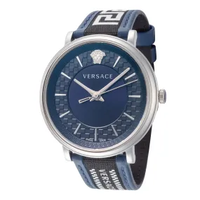 Versace Men's VE5A01121 V-Circle 42mm Quartz Watch