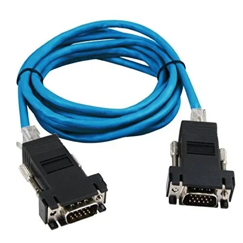 Vga To Cat5 Cat6 Rj45 Network Adapter