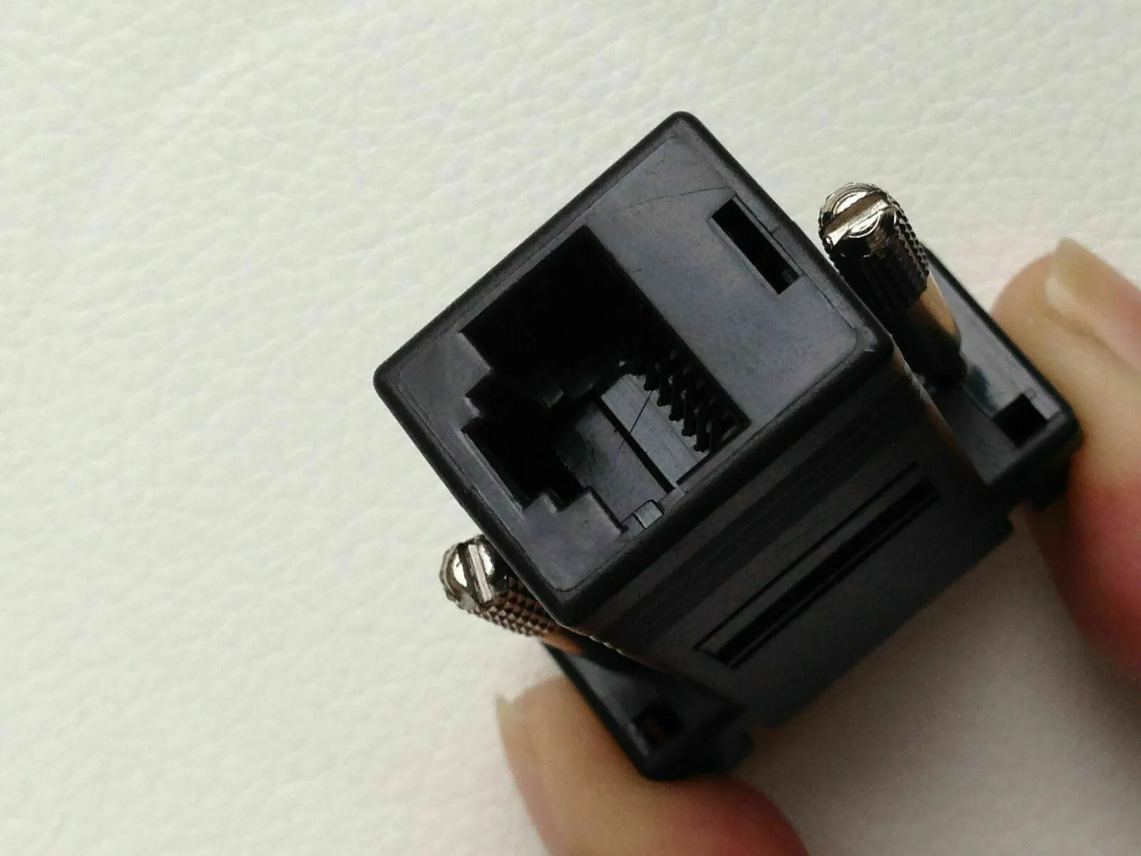 Vga To Cat5 Cat6 Rj45 Network Adapter