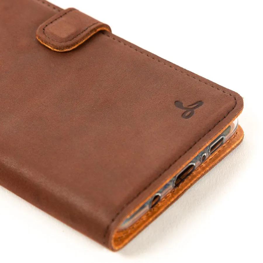 Vintage Leather Wallet - Samsung Galaxy S10 5G