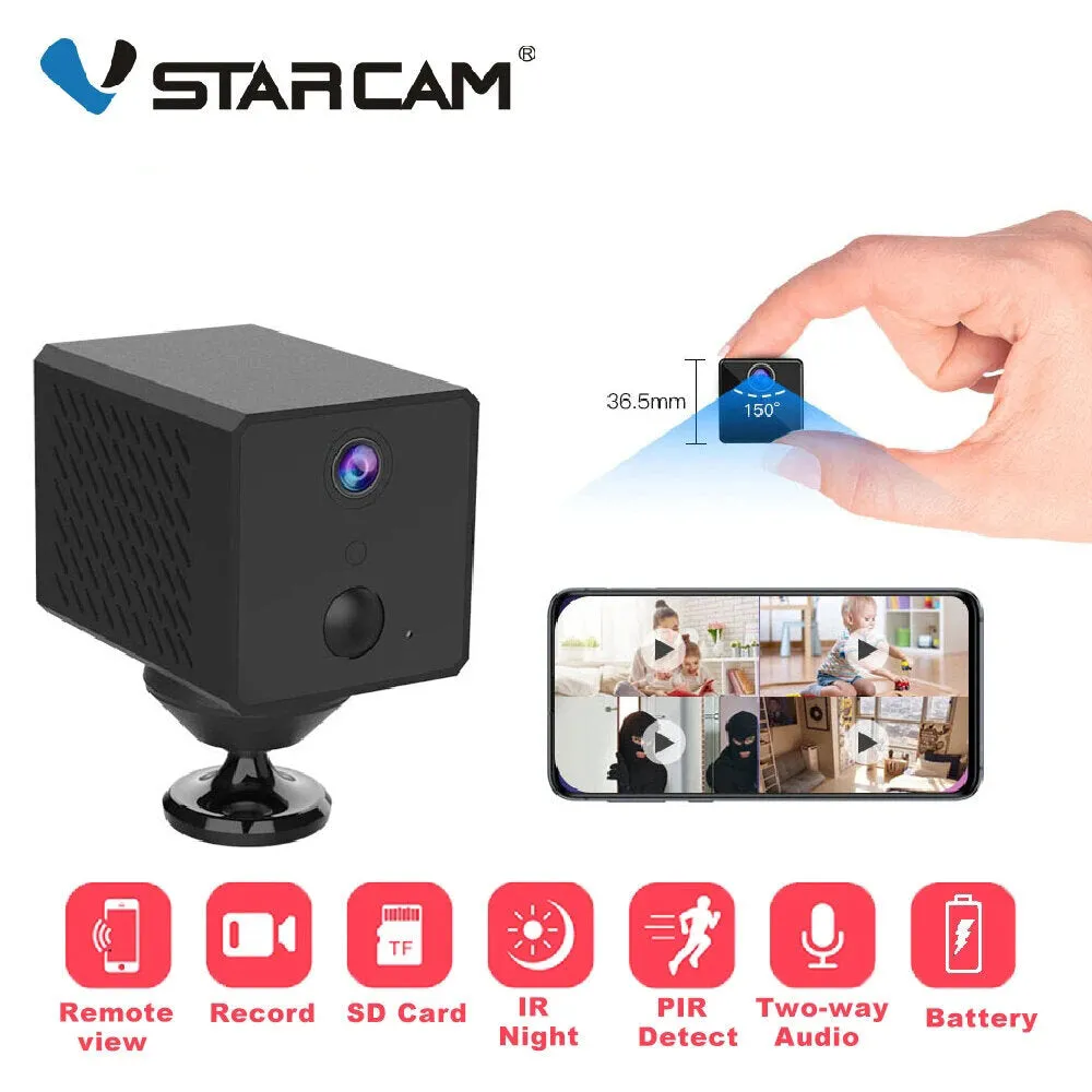 Vstarcam CB71, WI-Fi Mini kamera su integruota baterija