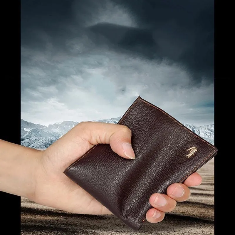 Wallet men's short fashion business wallet classic