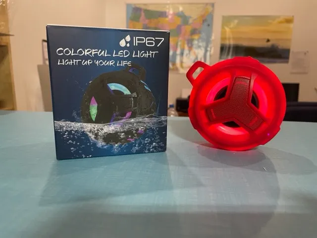 Waterproof Wi Fi Speaker / Light IP67