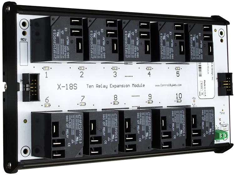 X-18s | 10 High-Current Relay Expansion Module