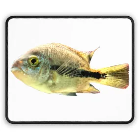 Yellow and Black Fish Gaming Mouse Pad